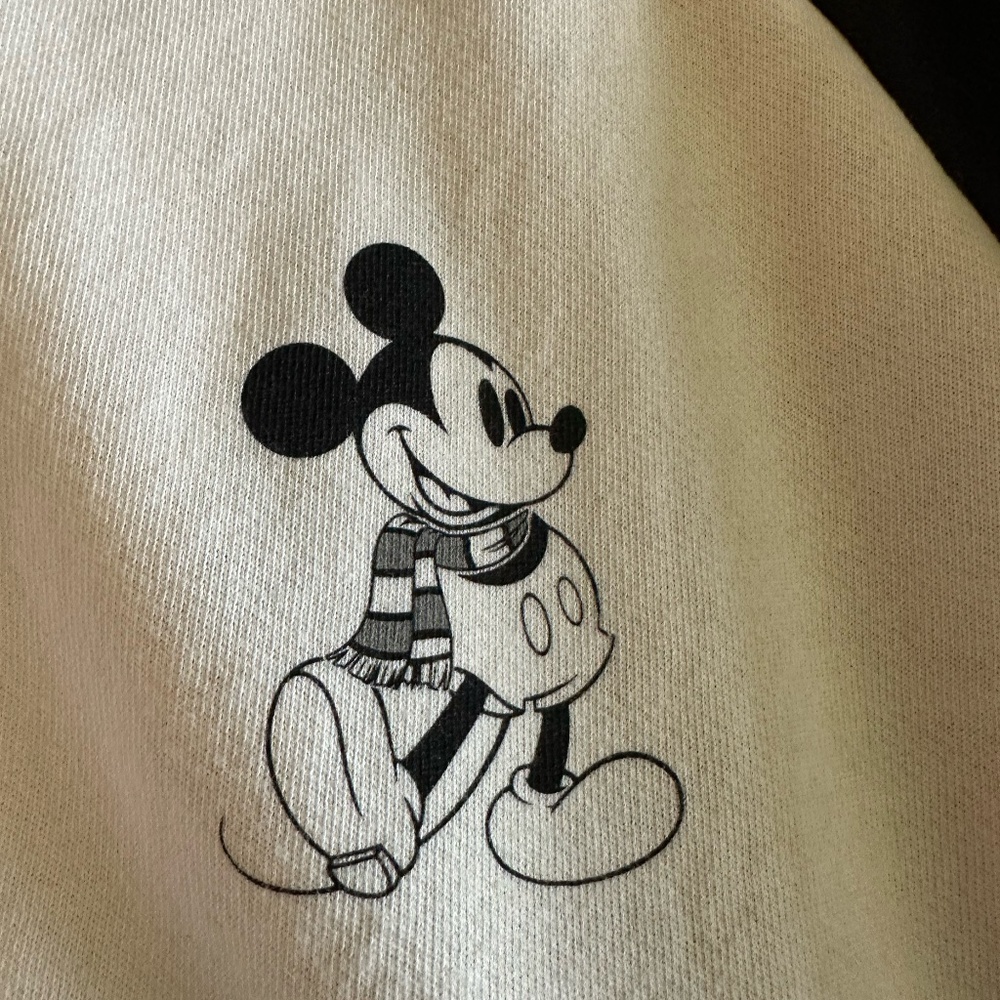 Authentic WDW MICKEY MOUSE TRACK STYLE ZIP-UP JACKET size XL